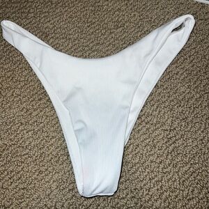 White swimsuit bottoms